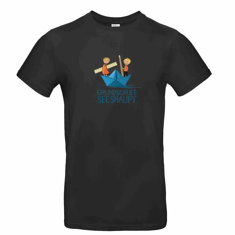 SchulShirt Eltern SeeShirt.de Schwarz
