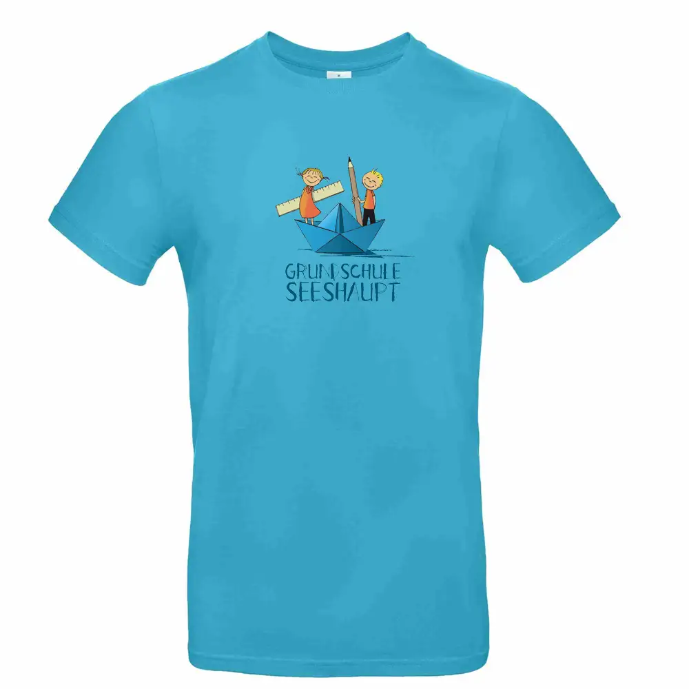 SchulShirt Eltern SeeShirt.de Türkis