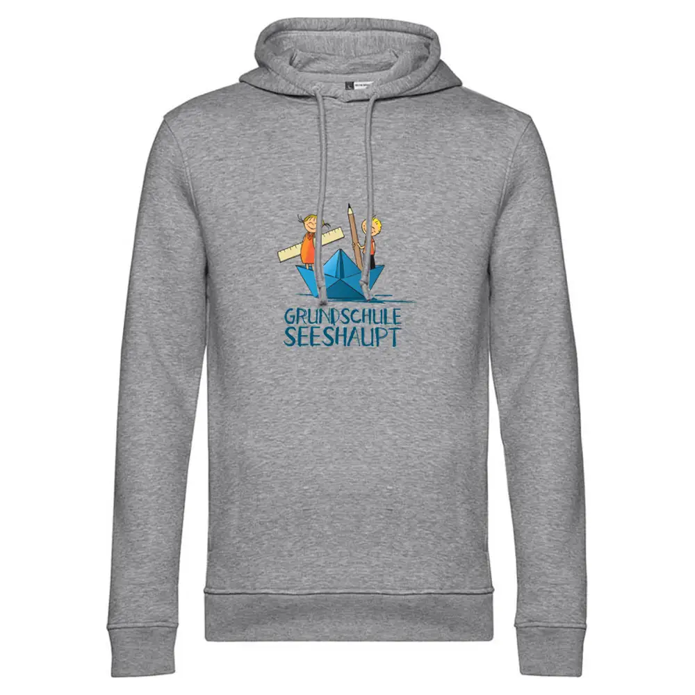 Schulhoodie Eltern Seeshirt.de Graumellange