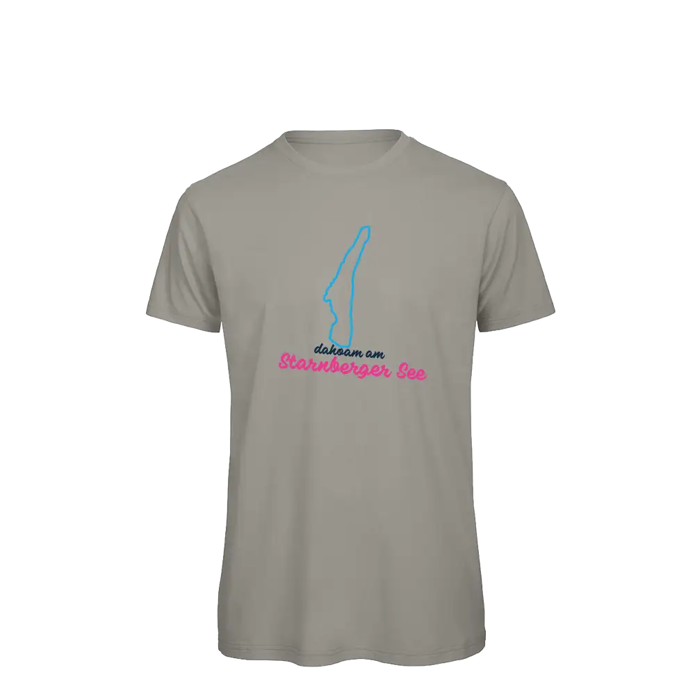 SeeDahoam Seeshirt.de Shirt Man Light Grey