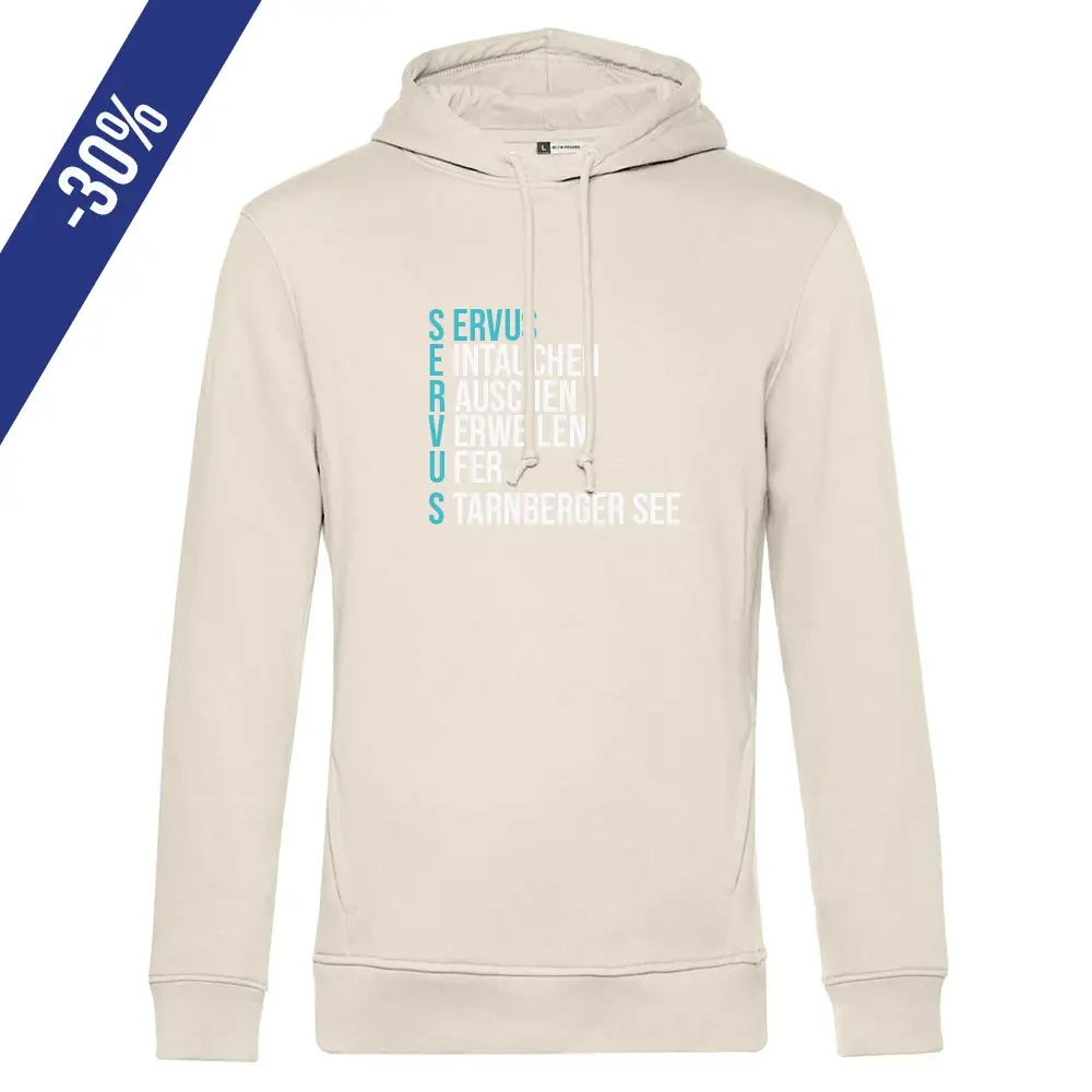 Hoody Fischerhochzeit Tutzing Seeeshirt.de Greymelange