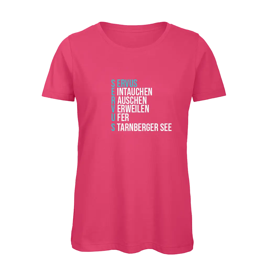 SeeServus Seeshirt.de WomanShirt Fuchsia